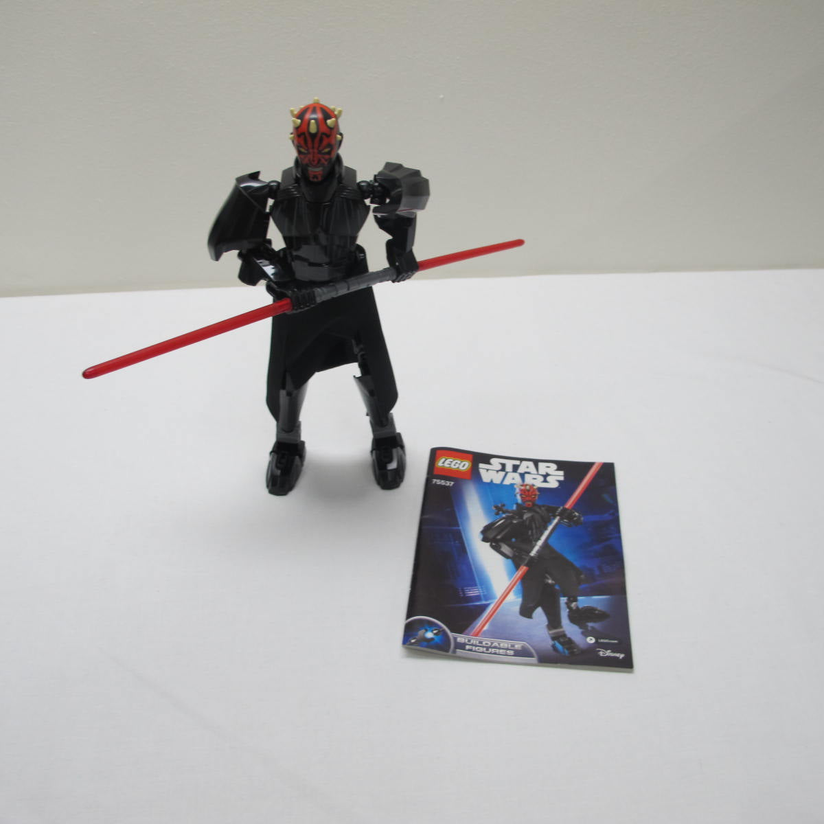 Darth Maul. Complete with instructions, no box