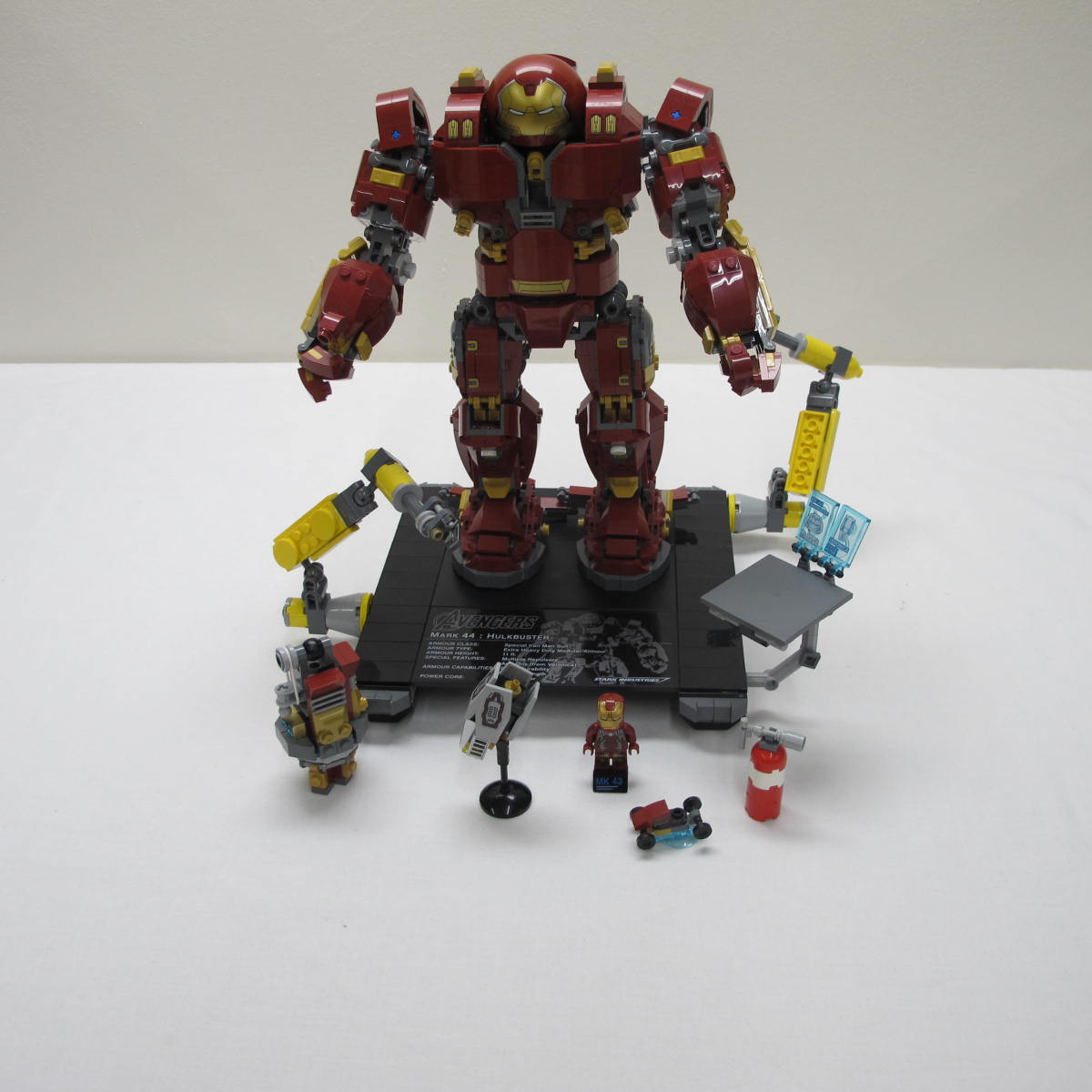 The Hulkbuster: Ultron Edition. Complete with instructions and box