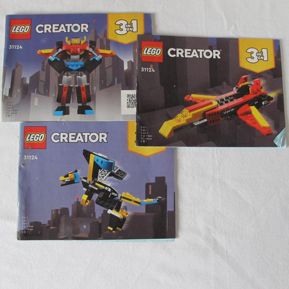 Super Robot. Complete with instructions, no box