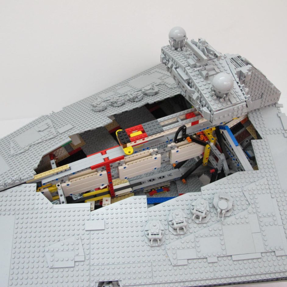 Imperial Star Destroyer - UCS. Complete with instructions, no box