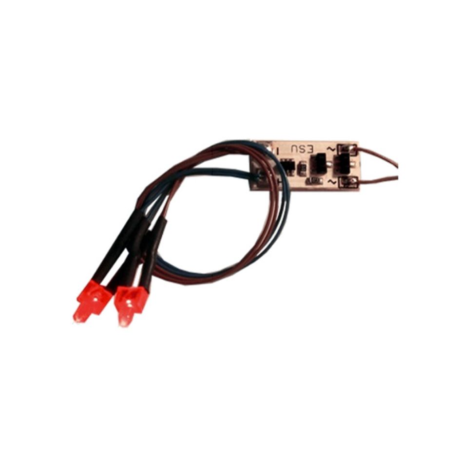 LED Lighting Strip, Taillight, 2 LED, 'red'