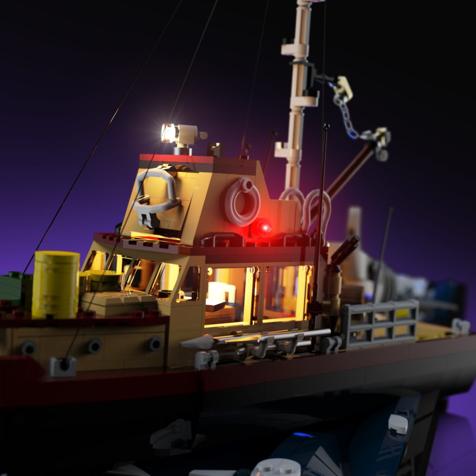 Light My Bricks (LMB) 2.0 Light Kit for LEGO #21350 Jaws