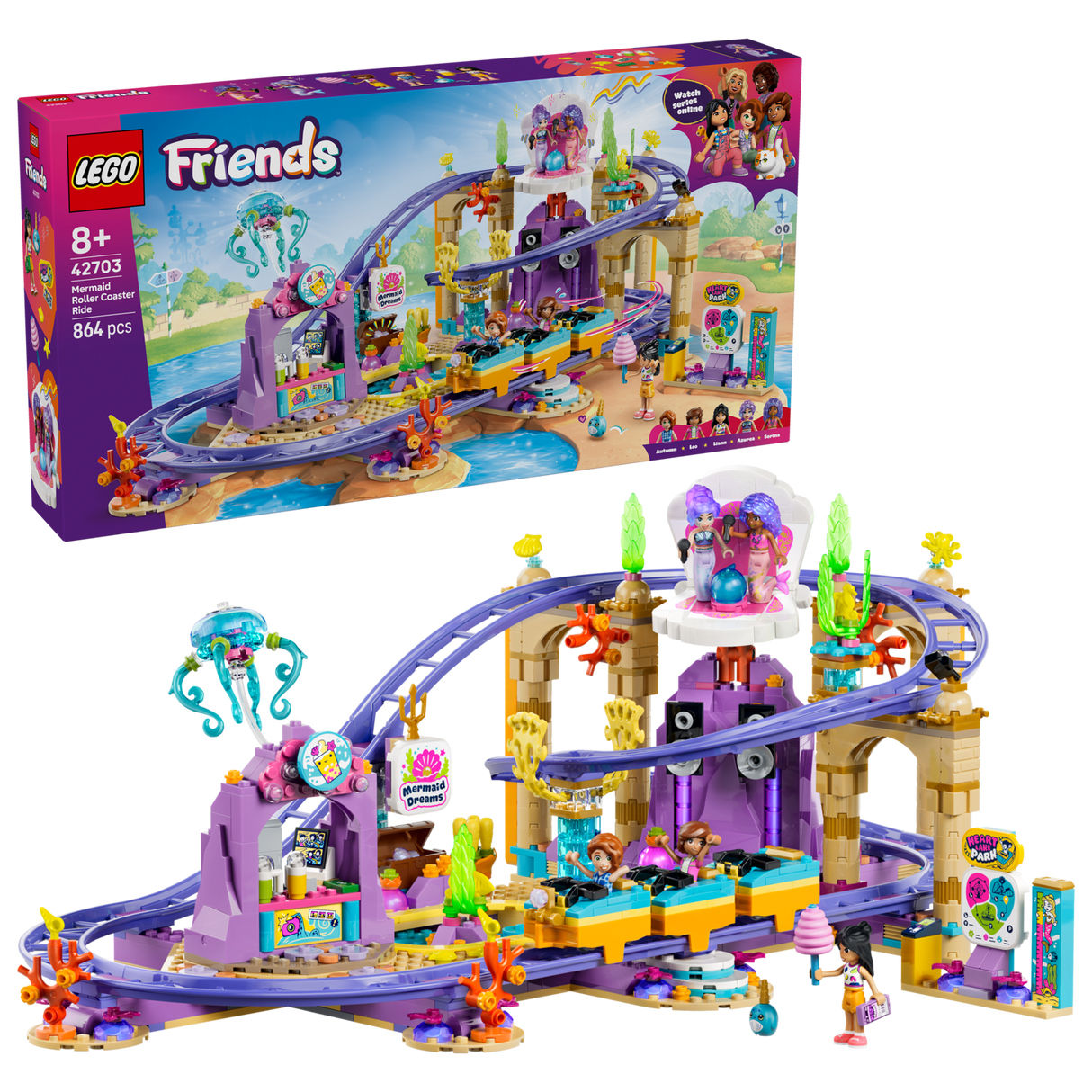 Mermaid Roller Coaster Ride