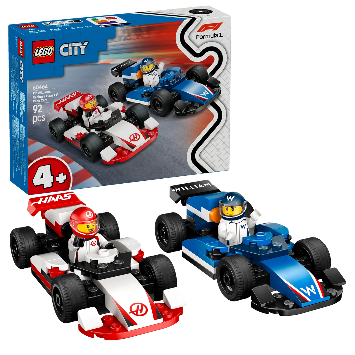 F1® Williams Racing & Haas F1® Race Cars