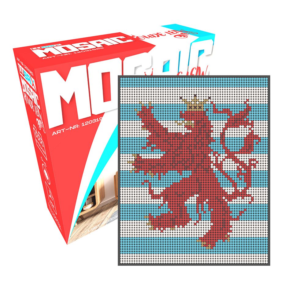 Roude Leiw Mosaic (Round Bricks)