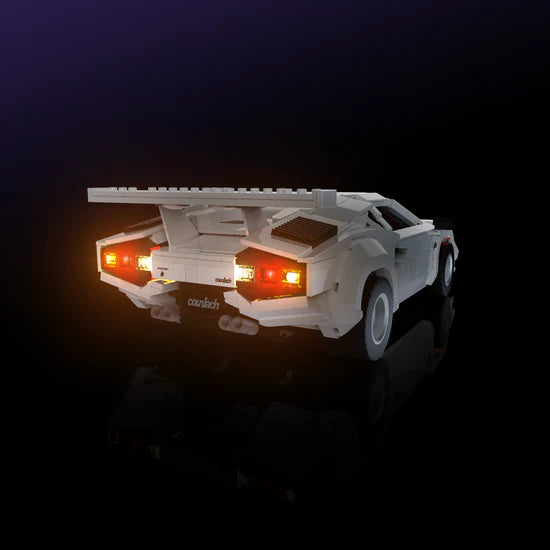 Light My Bricks (LMB) 2.0 Light Kit for LEGO #10337 Lamborghini Countach 5000 Quattrovalvole