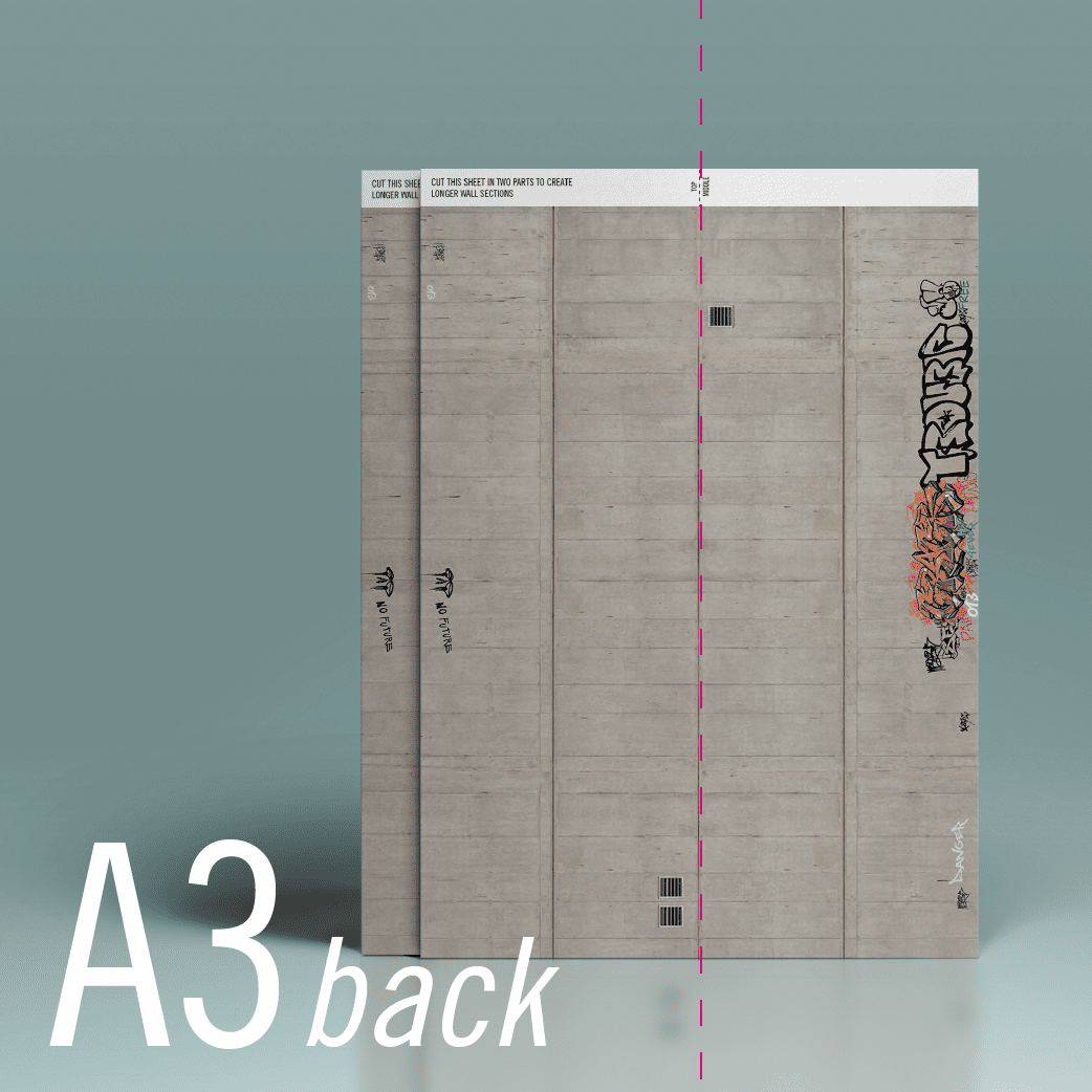 Retaining Wall Concrete 02 : Weathered