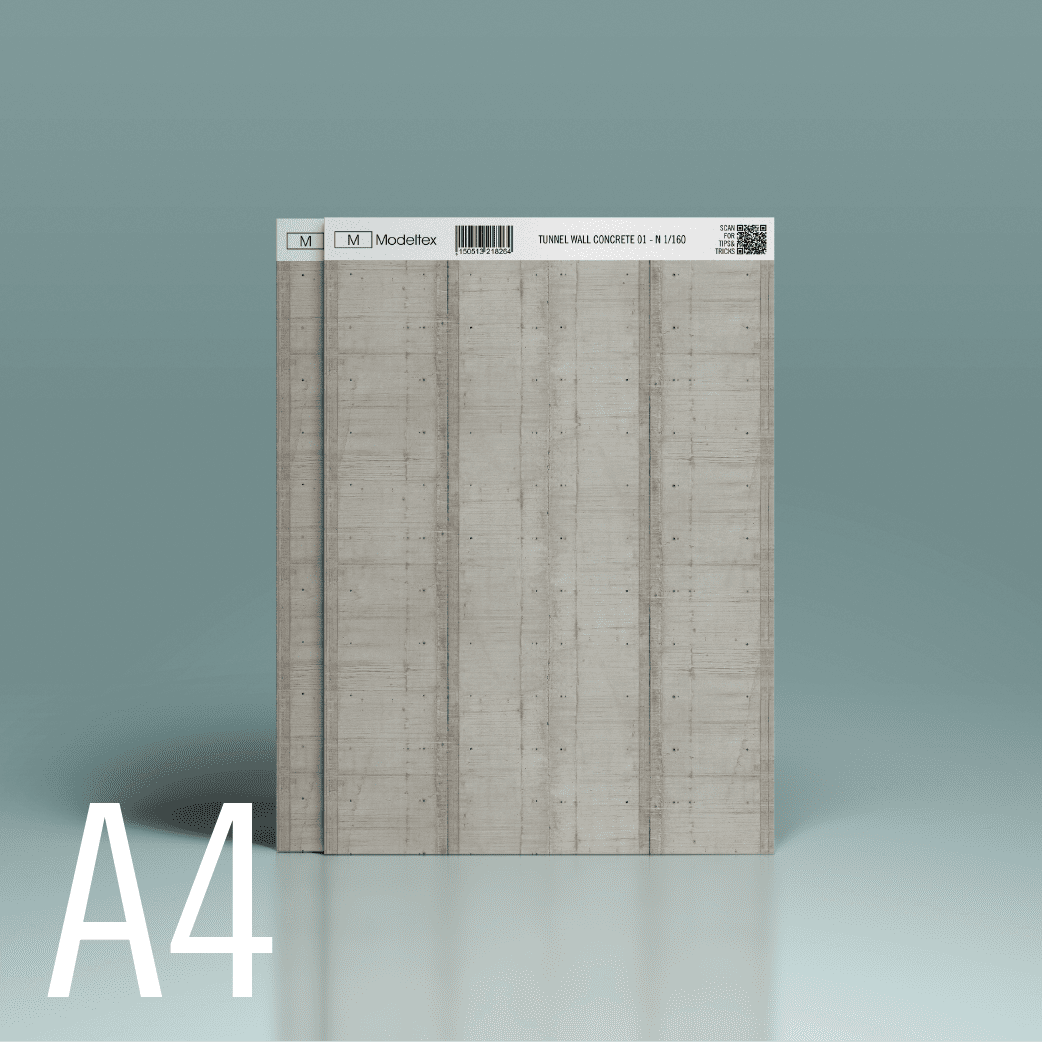 Tunnel Wall Concrete 01