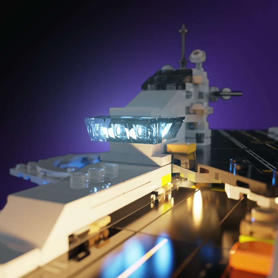 Light My Bricks (LMB) 2.0 Light Kit for LEGO #76295 Marvel The Avengers Helicarrier