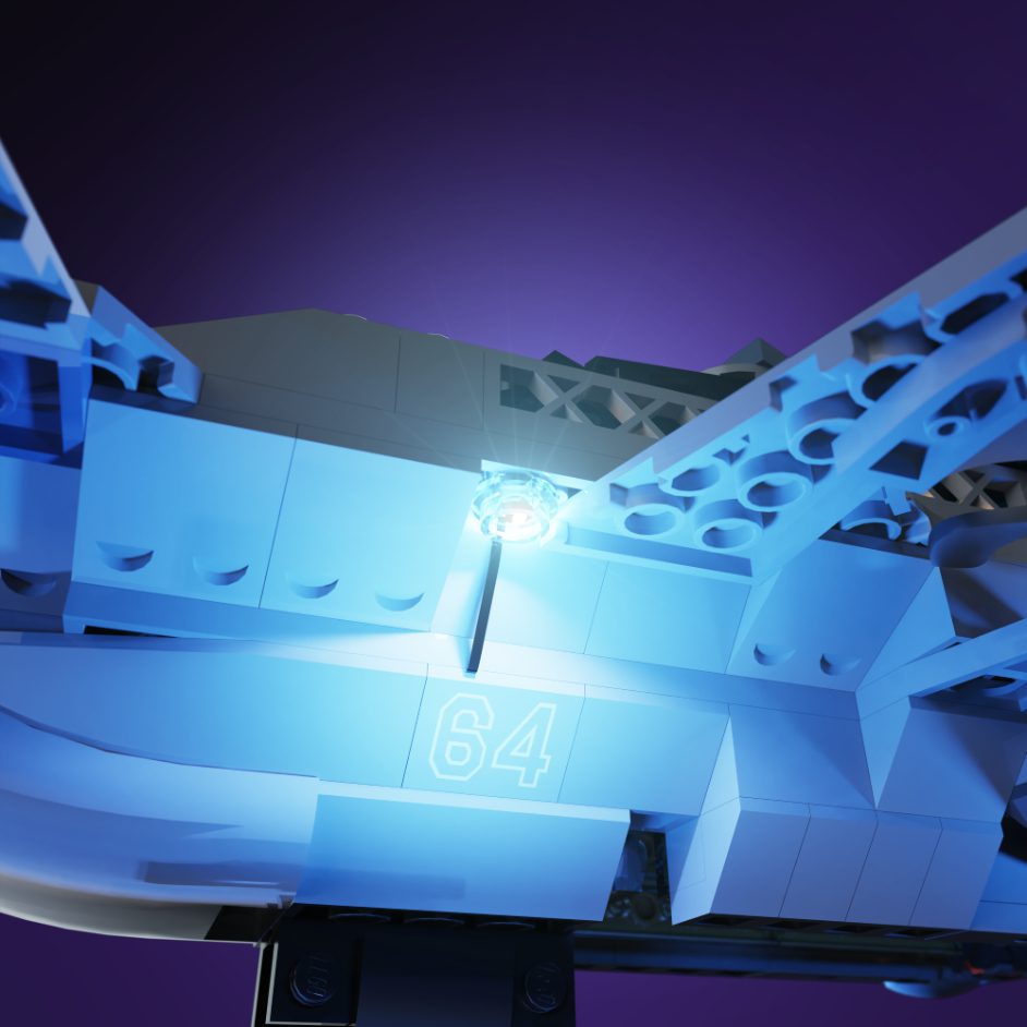 Light My Bricks (LMB) 2.0 Light Kit for LEGO #76295 Marvel The Avengers Helicarrier