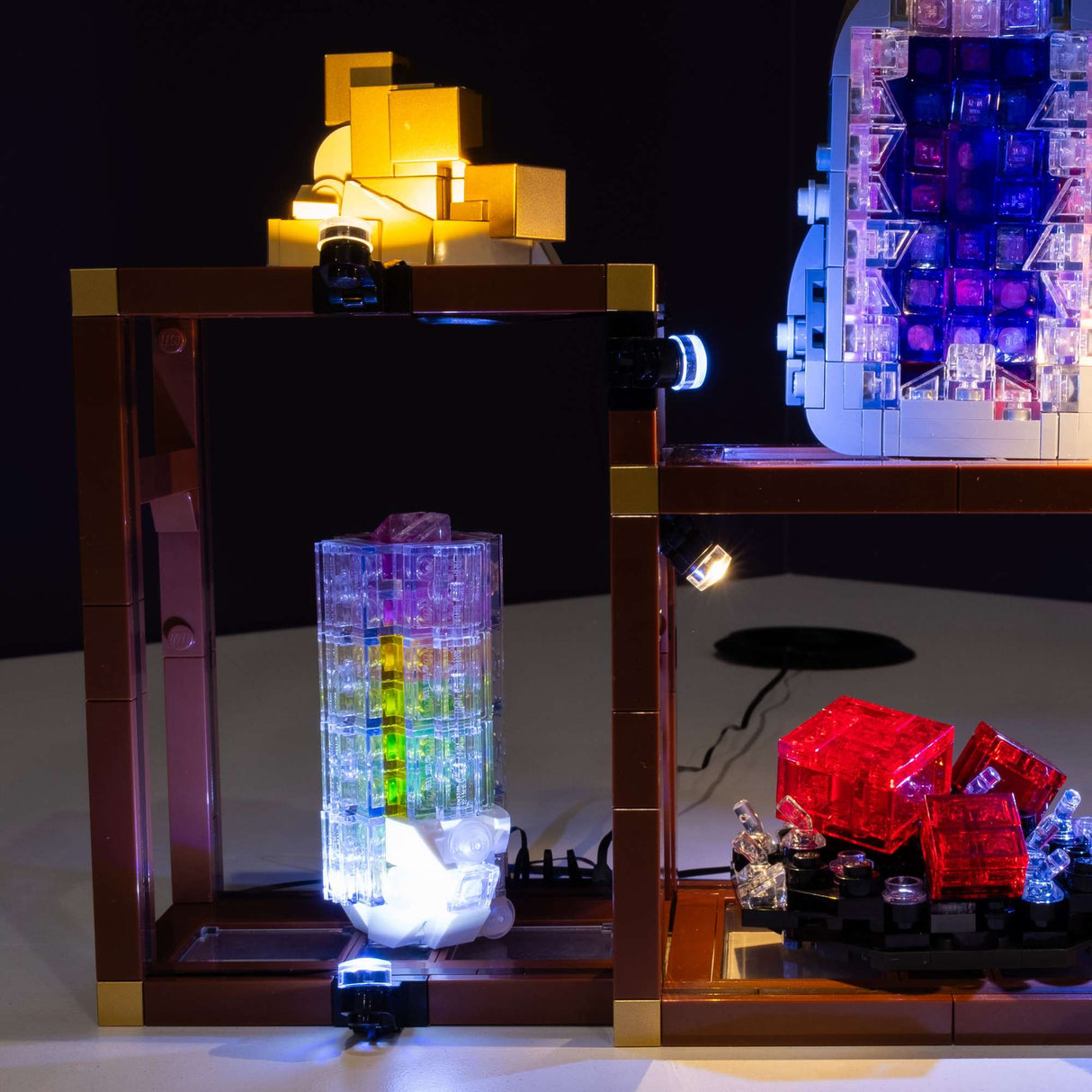 Light My Bricks (LMB) LEGO® Mineral Collection #21362 DIY Light Bundle