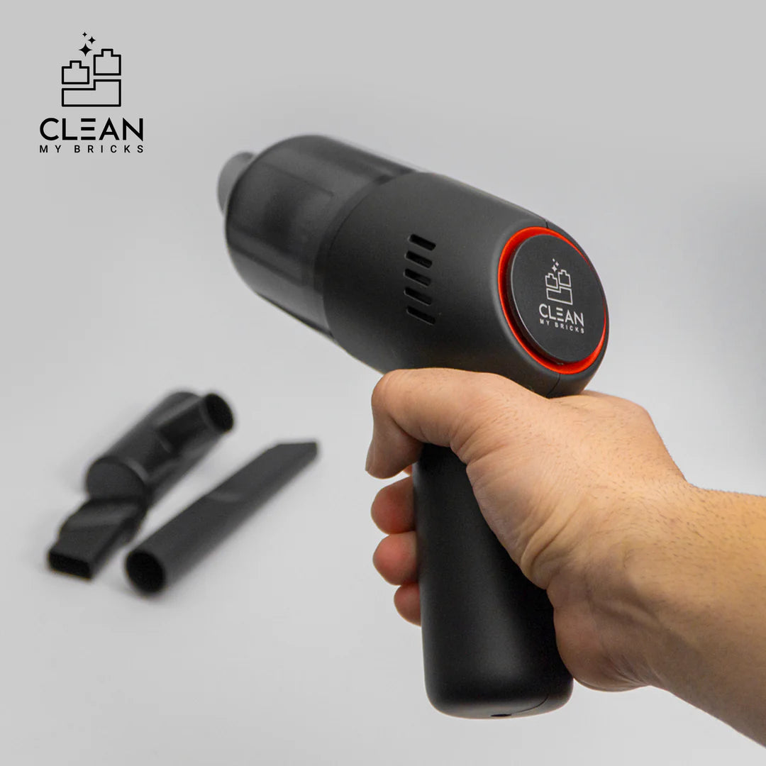 Mini Vacuum Cleaner to Dust & Clean Your Set (white)