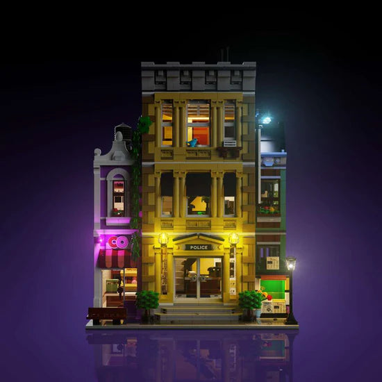 Light My Bricks (LMB) 2.0 Light Kit for LEGO #10278 Police Station