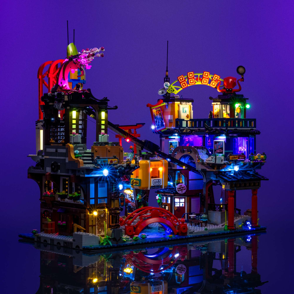 Light My Bricks (LMB) 2.0 Light Kit for NINJAGO City Markets #71799