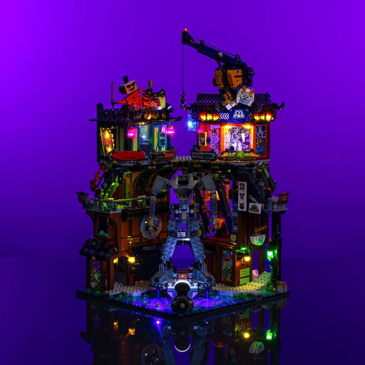 Light My Bricks (LMB) 2.0 Light Kit for LEGO #71837 NINJAGO City Workshops