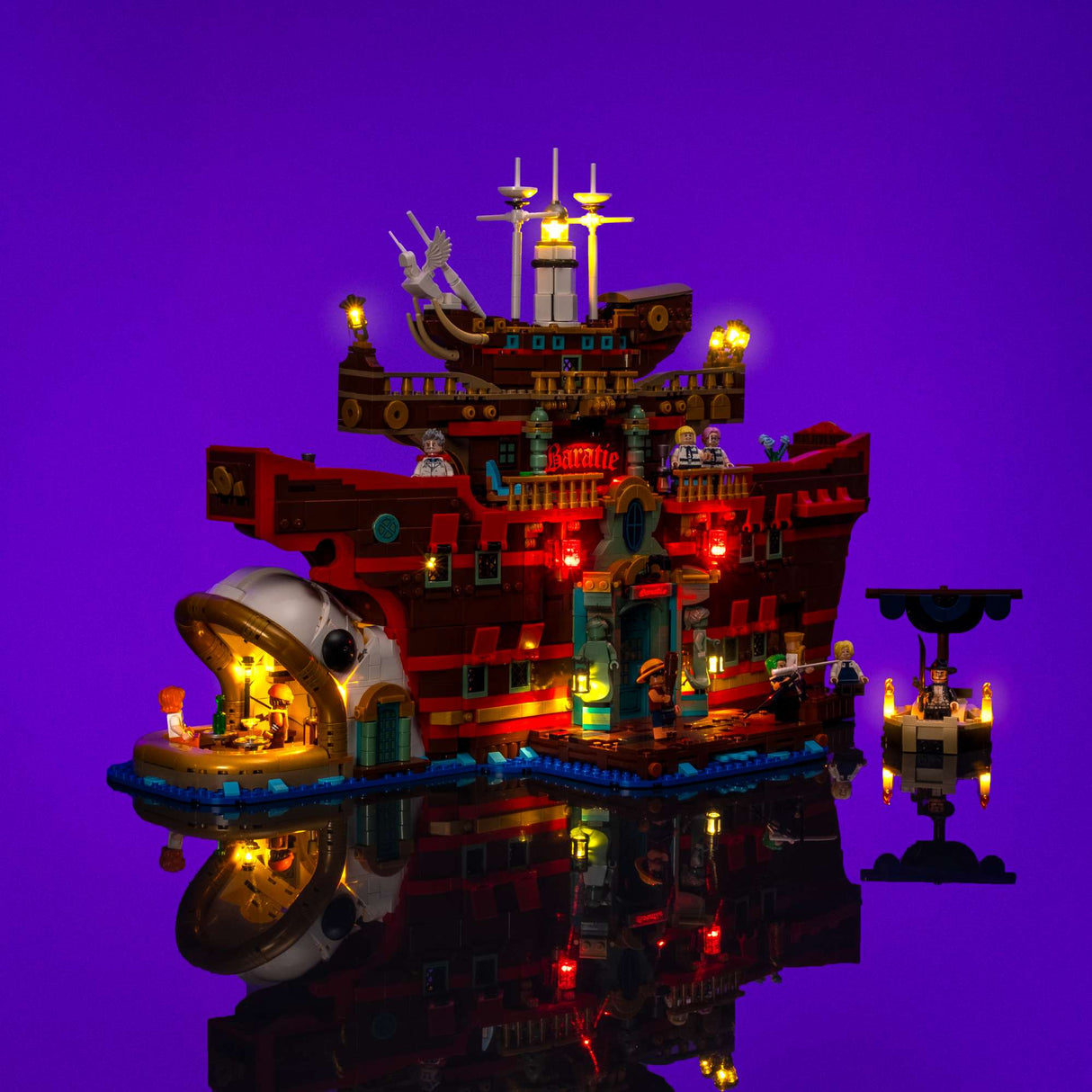 Light My Bricks (LMB) 2.0 Light Kit for LEGO ONE PIECE #75640 The Baratie Floating Restaurant