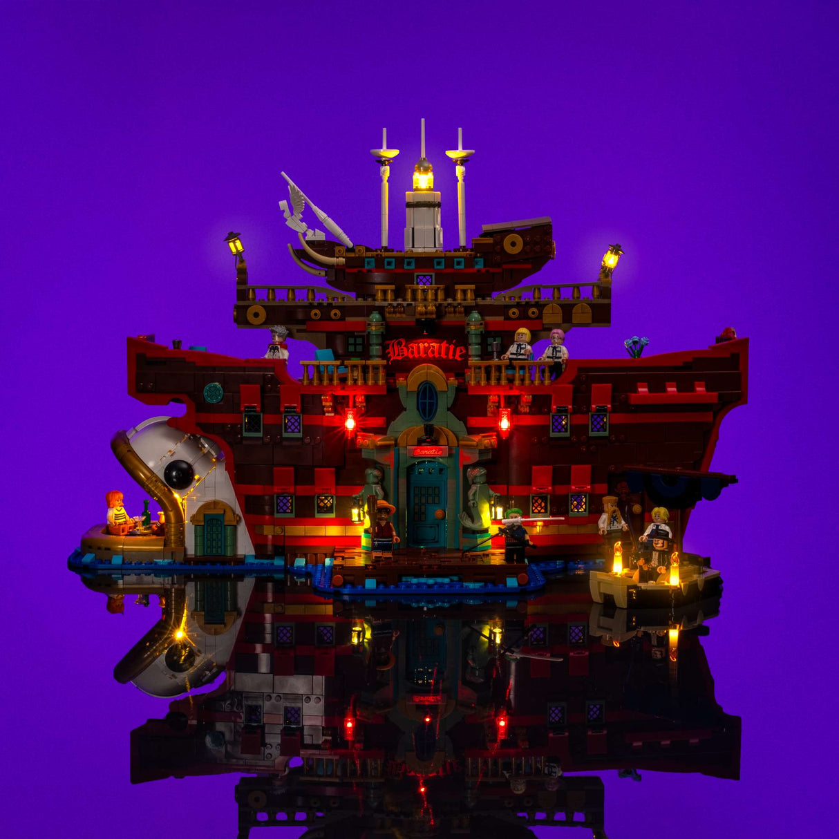 Light My Bricks (LMB) 2.0 Light Kit for LEGO ONE PIECE #75640 The Baratie Floating Restaurant