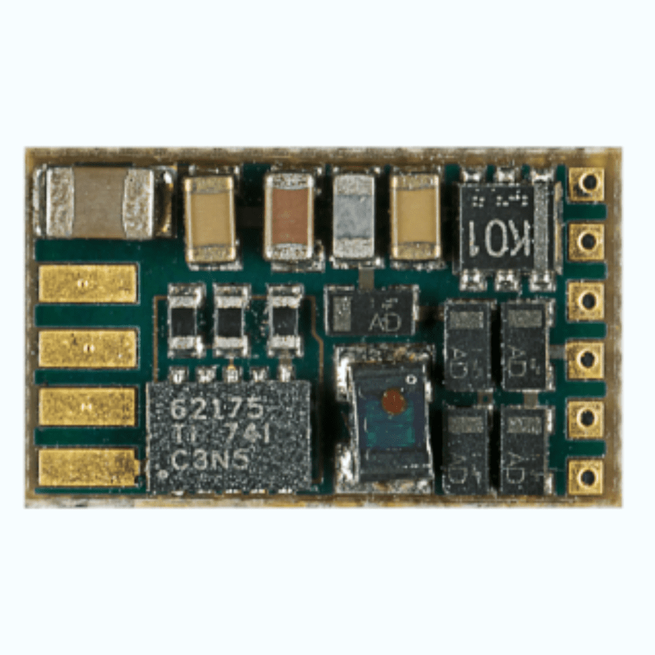 Vehicle decoder for miniature motors PD06A for SX1, SX2 and DCC, Without connecting wires