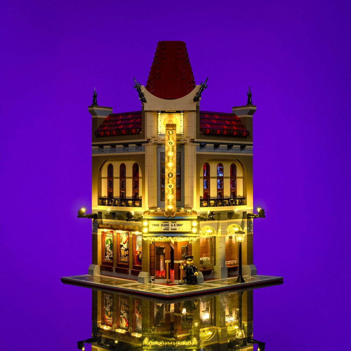 Light My Bricks (LMB) 2.0 Light Kit for LEGO #10232 Palace Cinema