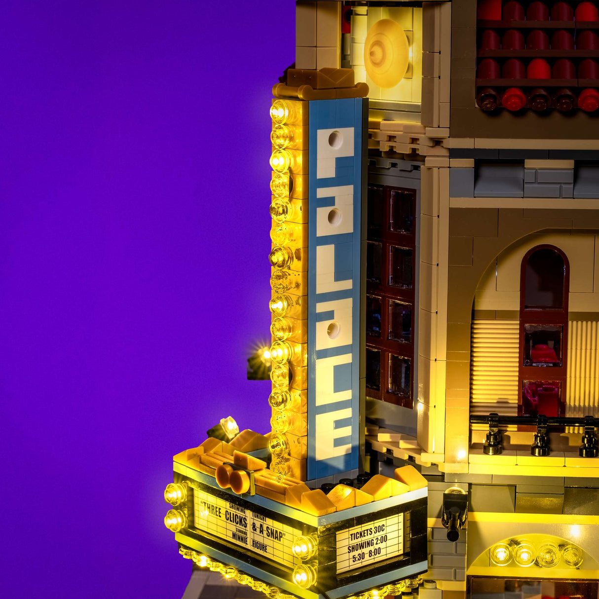 Light My Bricks (LMB) 2.0 Light Kit for LEGO #10232 Palace Cinema