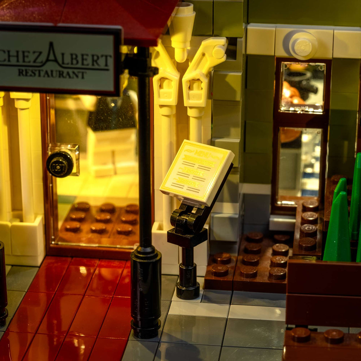 Light My Bricks (LMB) 2.0 Light Kit for LEGO #10243 Parisian Restaurant