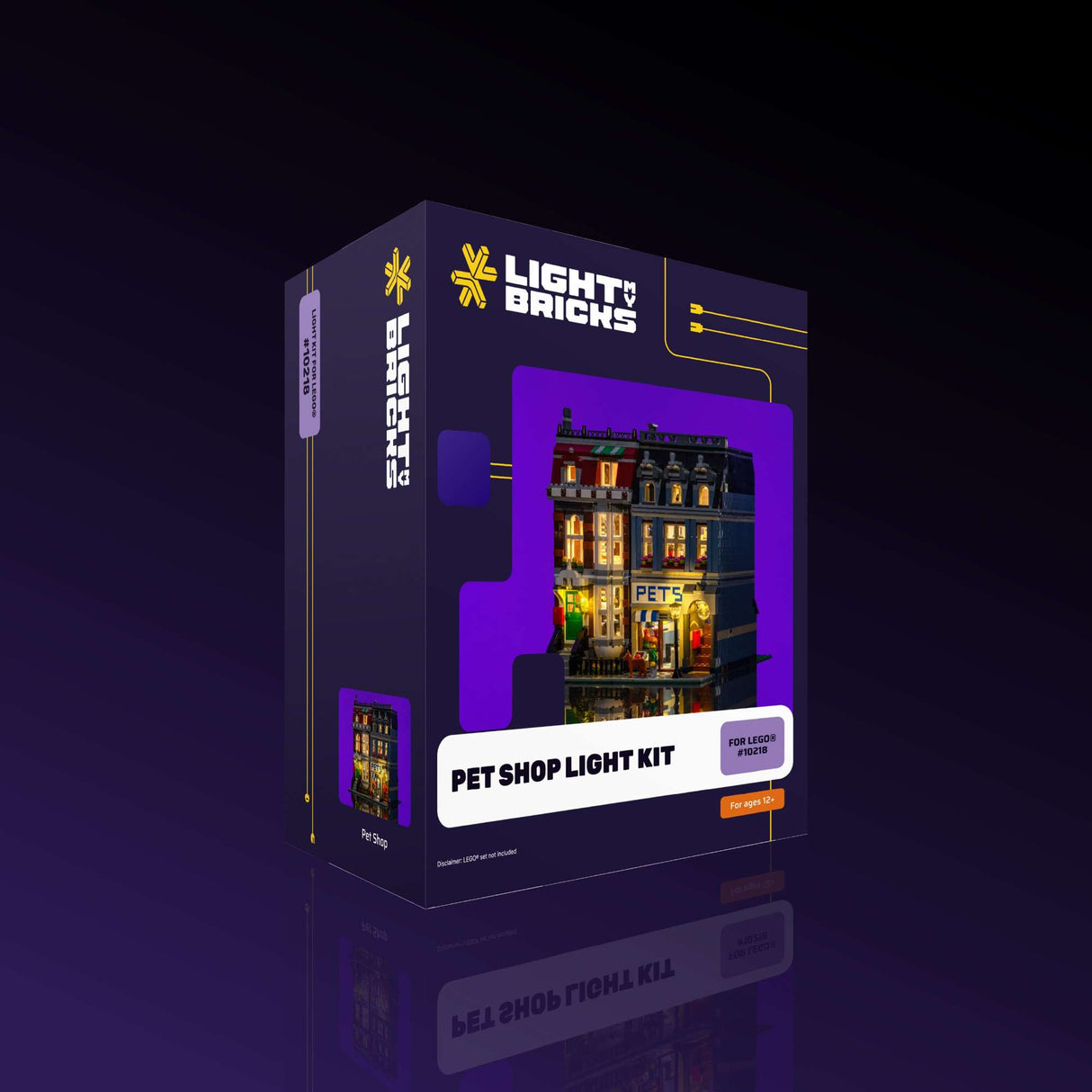 Light My Bricks (LMB) 2.0 Light Kit for LEGO® Pet Shop #10218