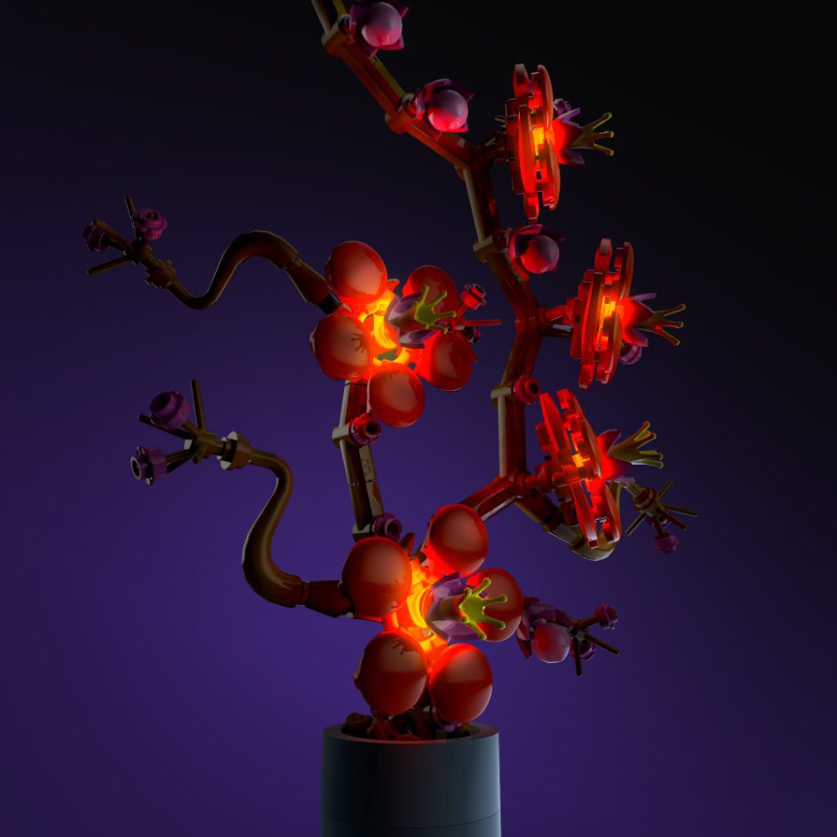 Light My Bricks (LMB) 2.0 Light Kit for LEGO #10369 Plum Blossom