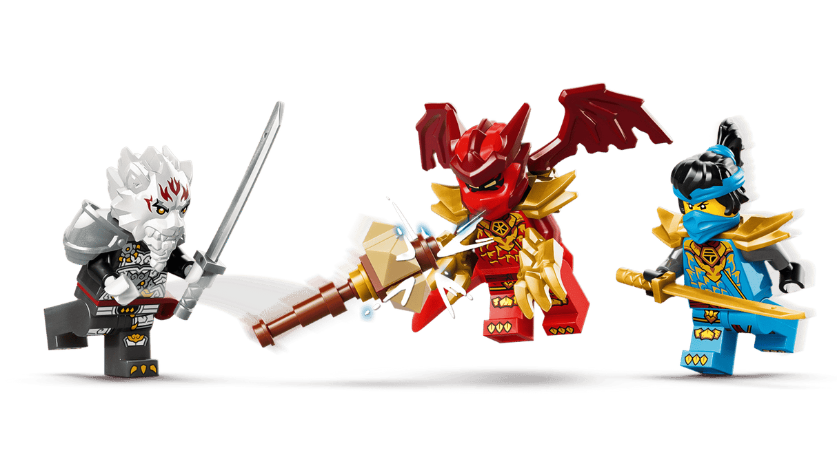 Zilvar and Grimtak the Dragon Beast