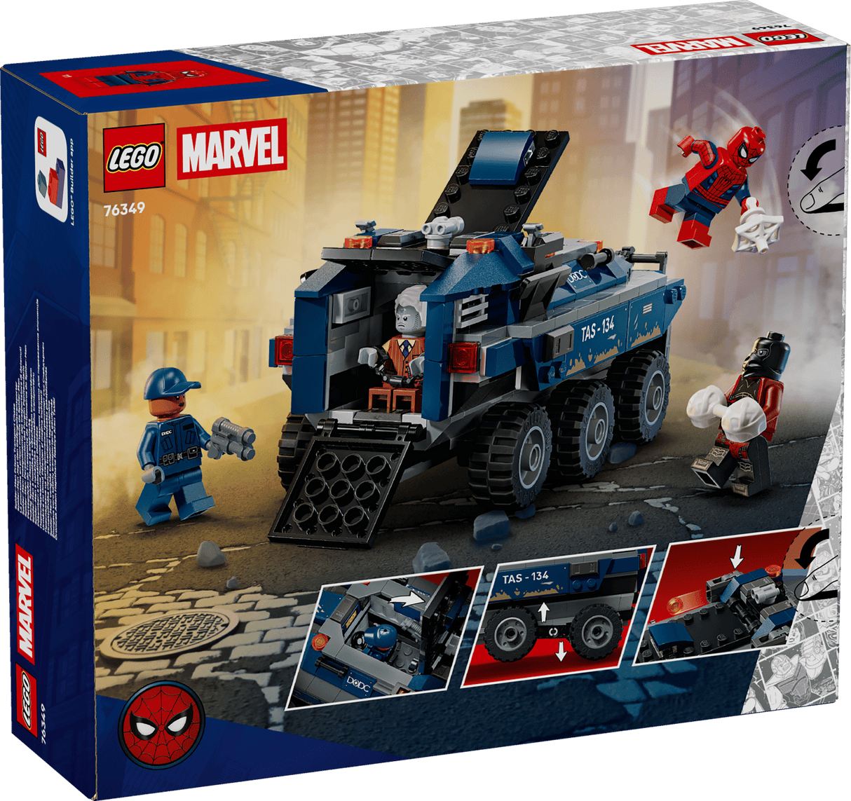 Spider-Man Prison Transport Chase