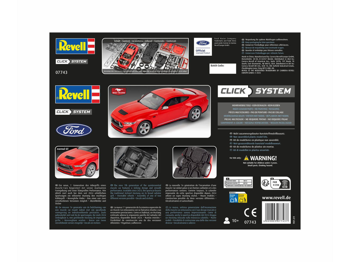 2024 Ford Mustang GT Click System