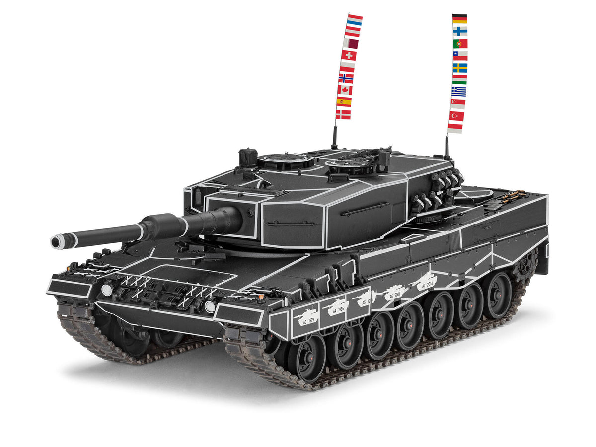 Model Set Leopard 2A4 - Special Decoration 40th Anniversay