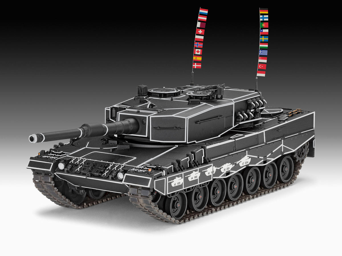 Model Set Leopard 2A4 - Special Decoration 40th Anniversay