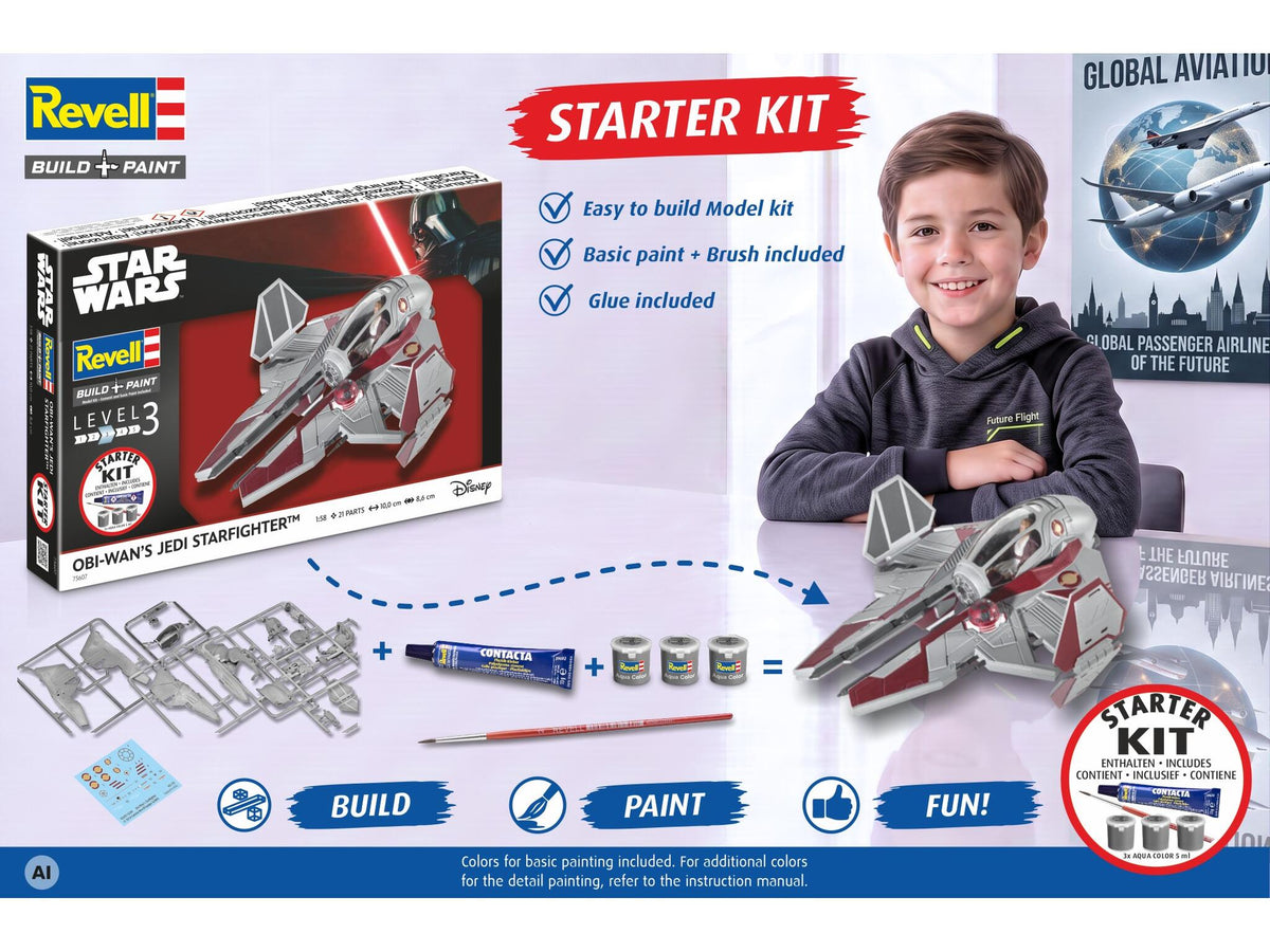 Starter Kit Obi-Wan's Starfighter