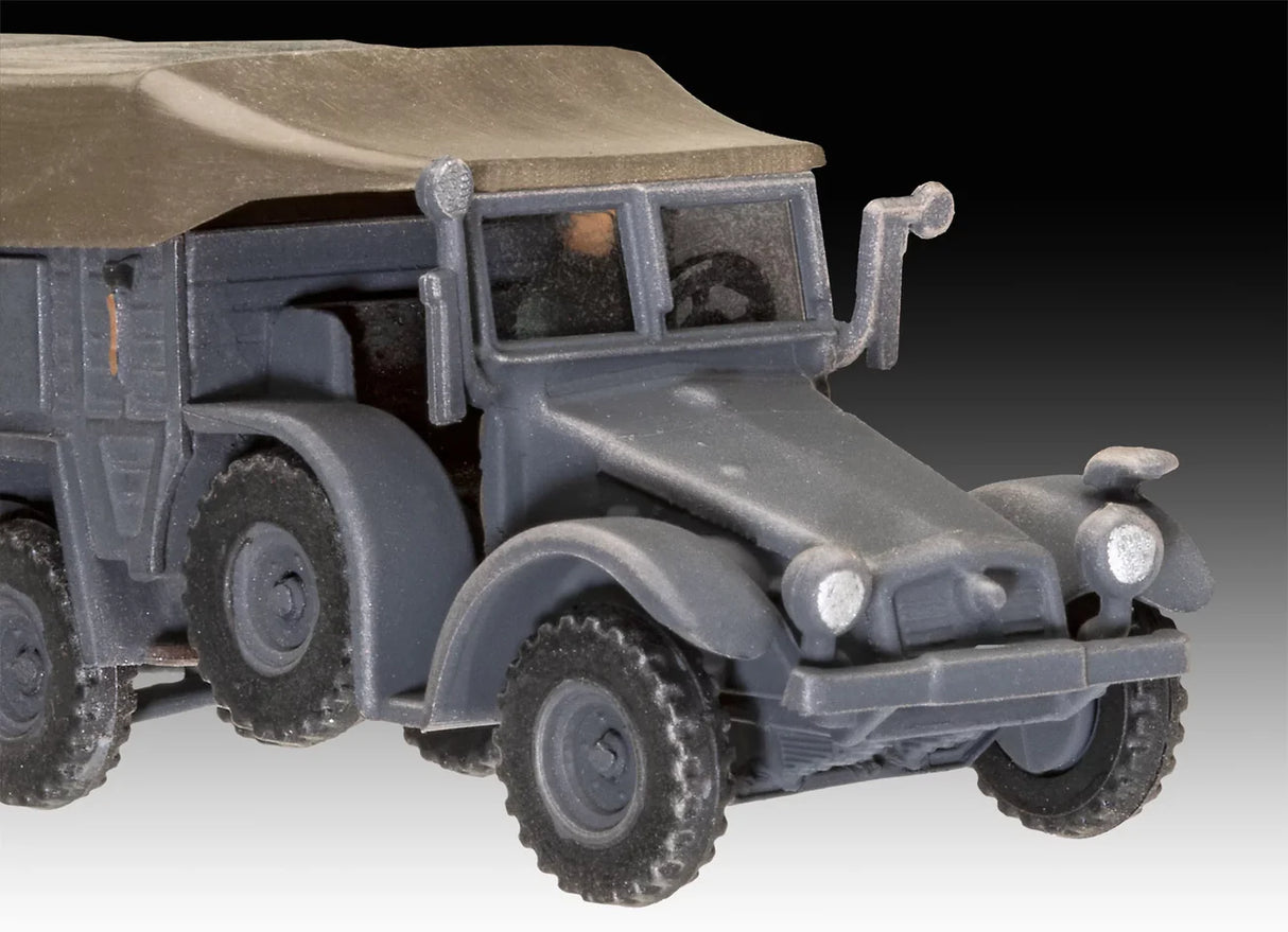 Starter Kit Krupp Protze Kfz 69 with 3.7cm Pak