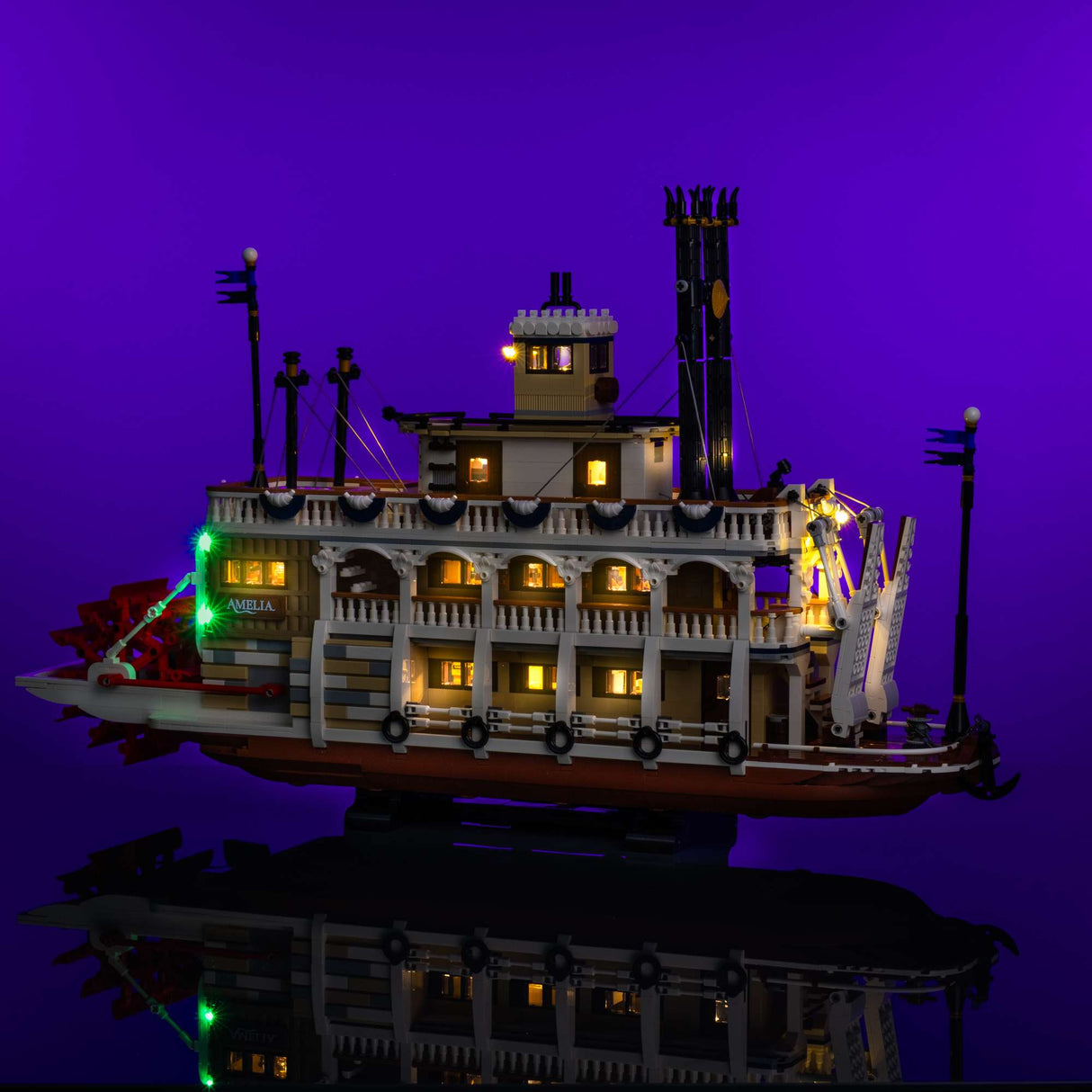 Light My Bricks (LMB) 2.0 Light Kit for LEGO #21356 River Steamboat