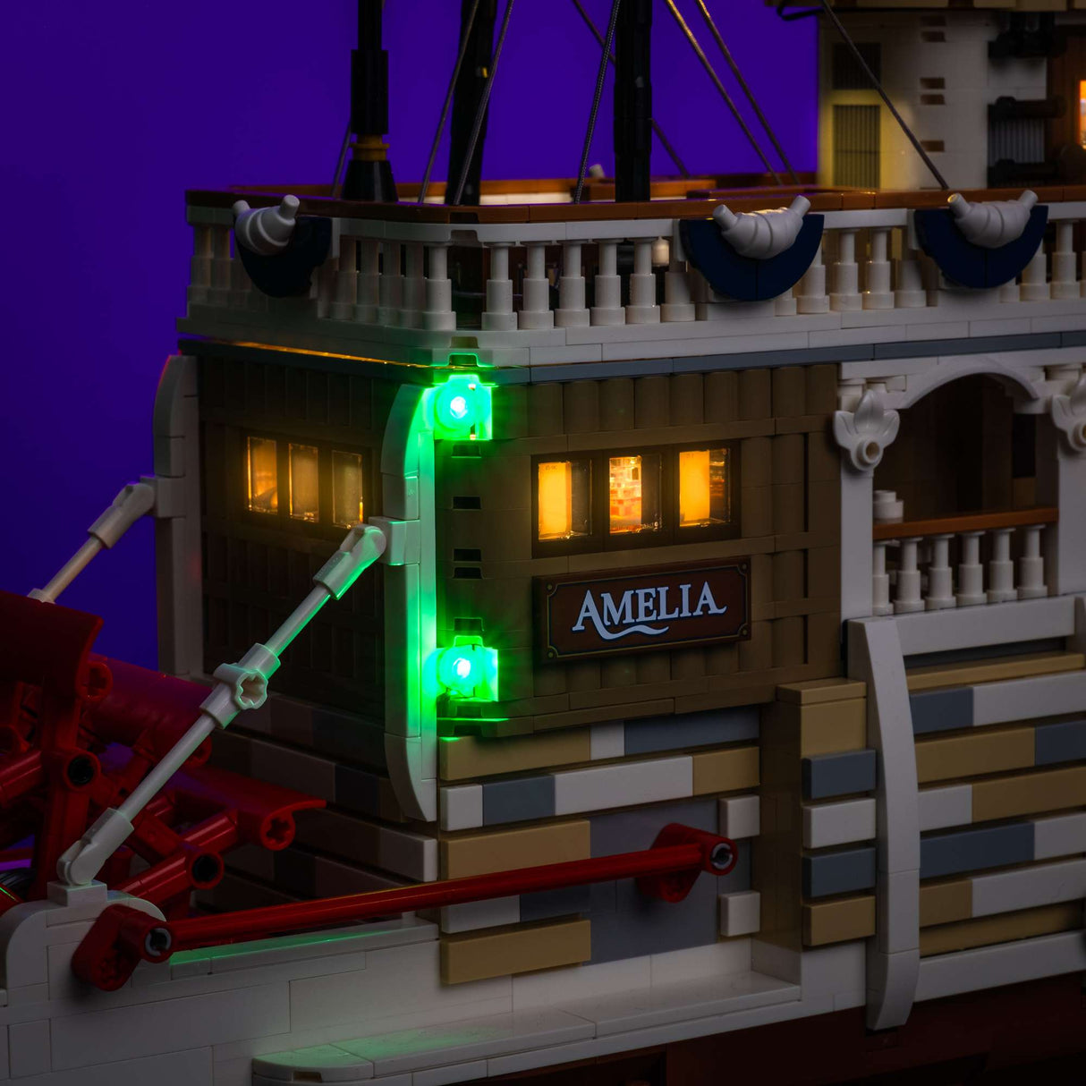 Light My Bricks (LMB) 2.0 Light Kit for LEGO #21356 River Steamboat