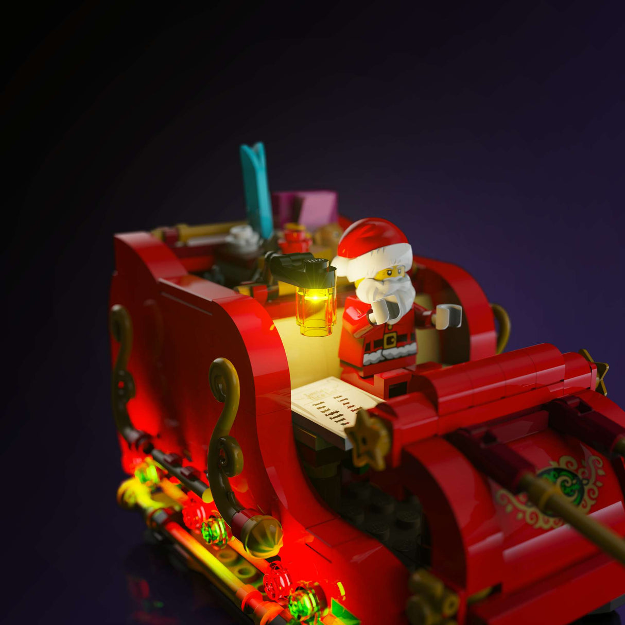 Light My Bricks (LMB) 2.0 Light Kit for LEGO Santa's Sleigh #40499