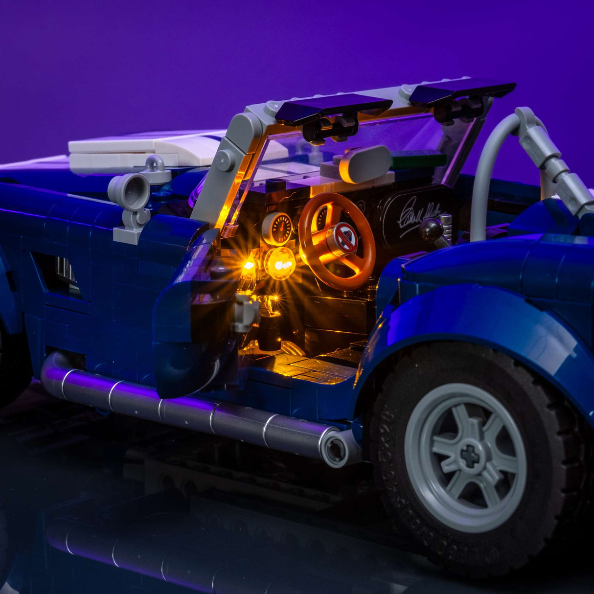 Light My Bricks (LMB) 2.0 Light Kit for LEGO #10357 Shelby Cobra 427 S/C