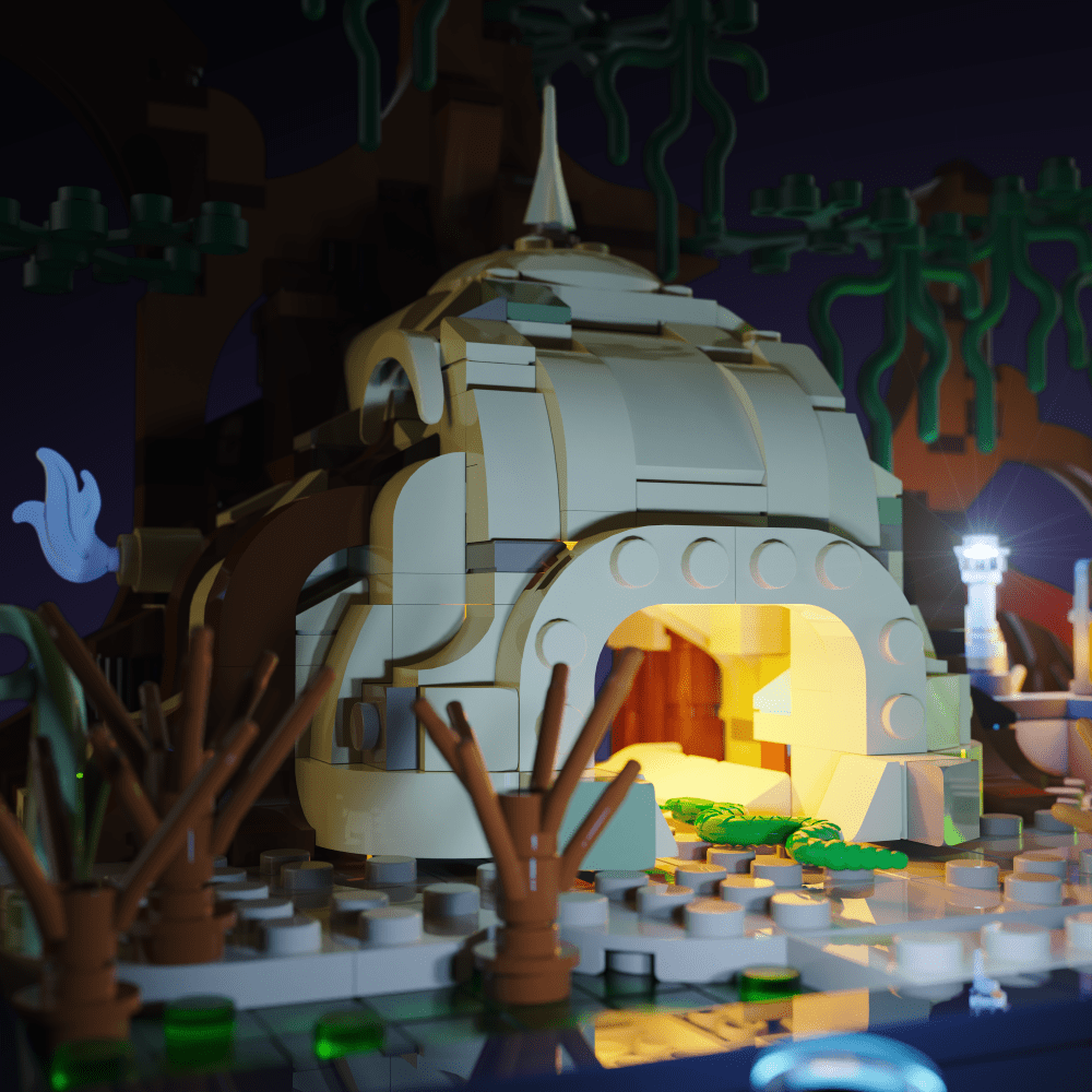 Light My Bricks (LMB) 2.0 Light Kit for LEGO #75330 Star Wars Dagobah Jedi Training Diorama