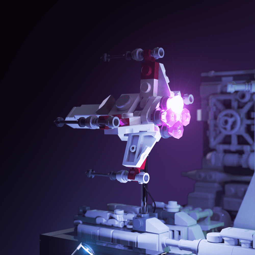 Light My Bricks (LMB) 2.0 Light Kit for LEGO #75329 Star Wars Death Star Trench Run Diorama