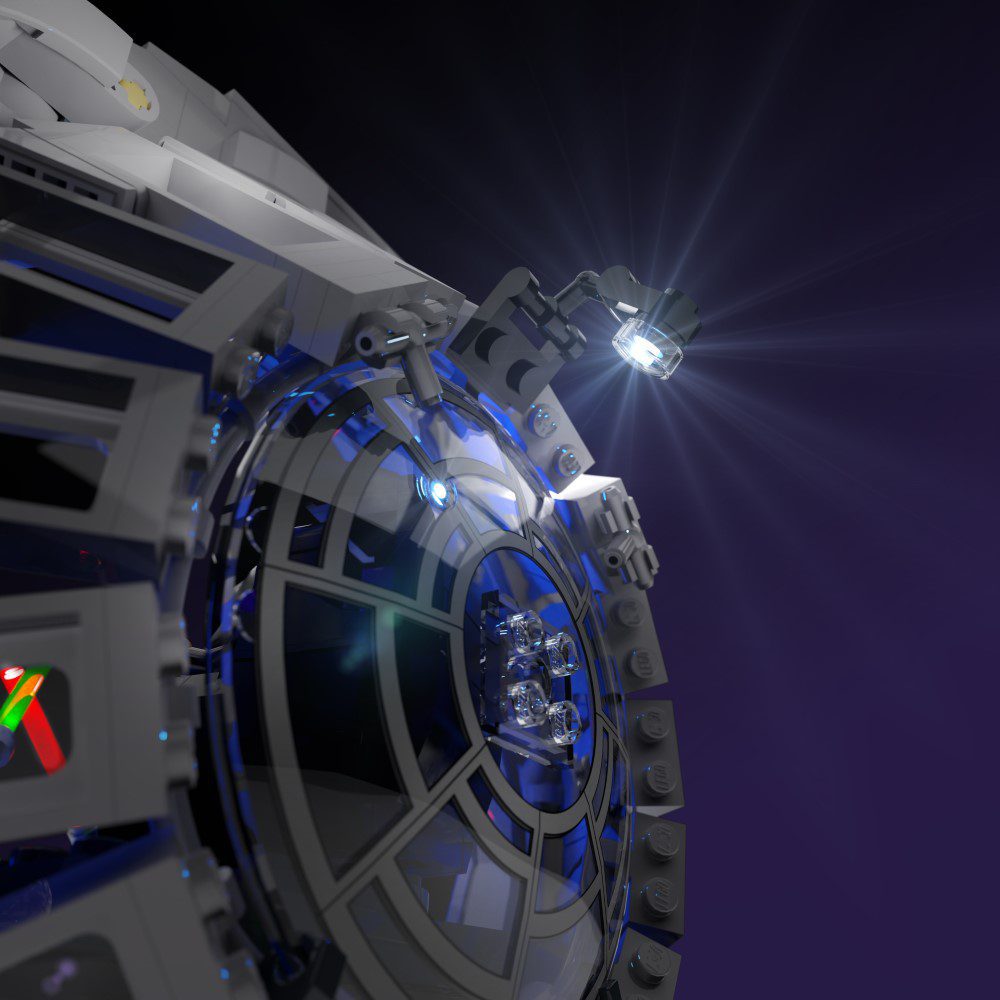 Light My Bricks (LMB) 2.0 Light Kit for LEGO #75352 Star Wars Emperor's Throne Room Diorama