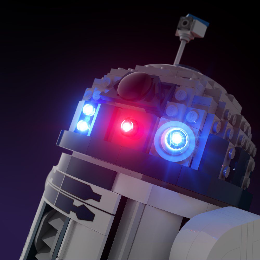 Light My Bricks (LMB) 2.0 Light Kit for LEGO #75379 Star Wars R2-D2
