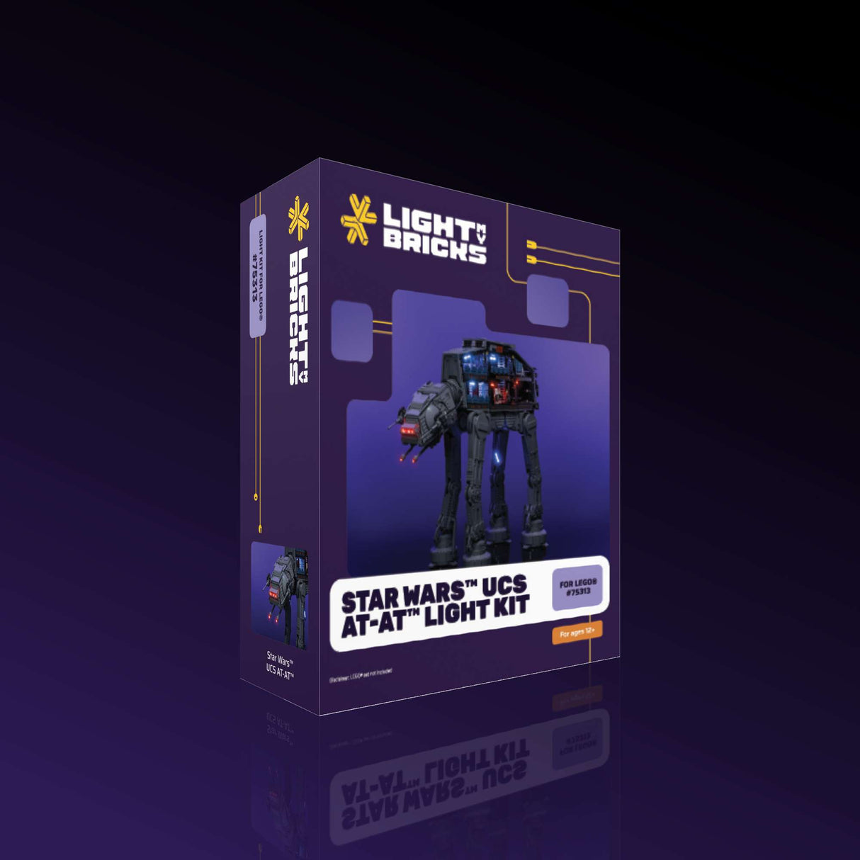 Light My Bricks (LMB) 2.0 Light Kit for LEGO #75313 Star Wars™ UCS AT-AT™