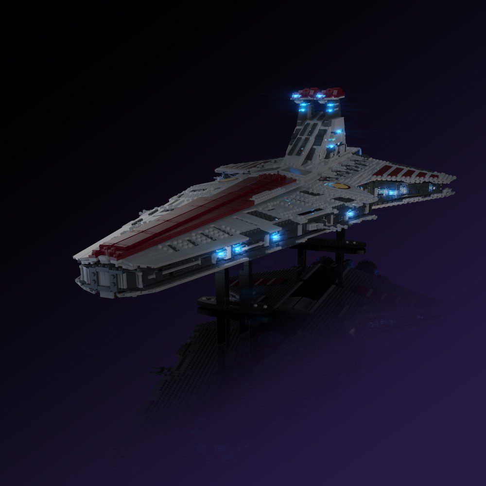 Light My Bricks (LMB) 2.0 Light Kit for LEGO #75367 Star Wars UCS Venator-Class Republic Attack Cruiser