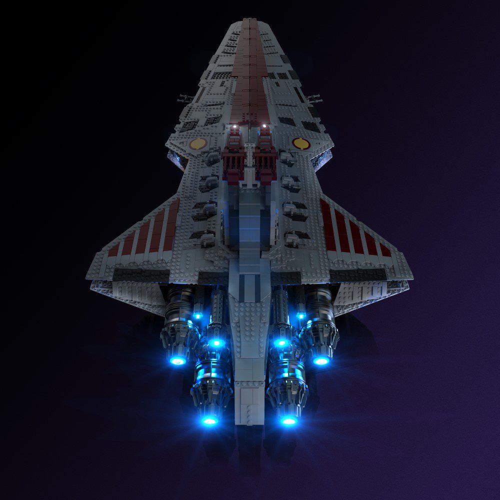 Light My Bricks (LMB) 2.0 Light Kit for LEGO #75367 Star Wars UCS Venator-Class Republic Attack Cruiser