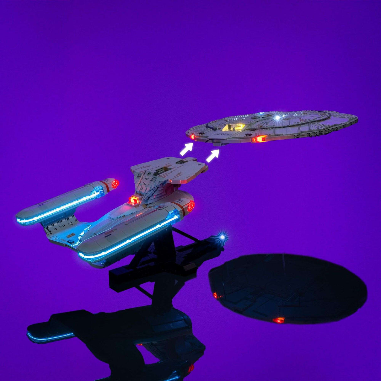 Light My Bricks (LMB) 2.0 Light Kit for LEGO® #10356 Star Trek: U.S.S. Enterprise NCC-1701-D™