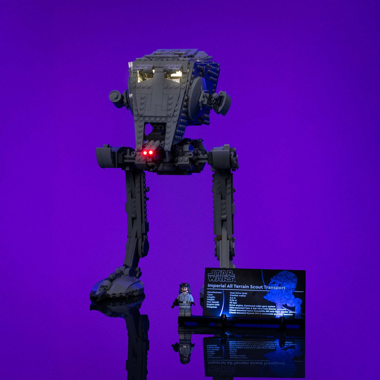 Light My Bricks (LMB) 2.0 Light Kit for LEGO #75417 Star Wars™ AT-ST™ Walker