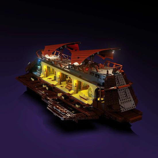 Light My Bricks (LMB) 2.0 Light Kit for LEGO #75397 Jabba's Sail Barge