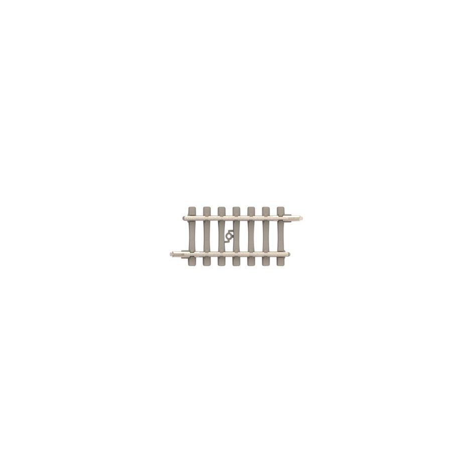 Minitrix Straight Track with Concrete Ties Length 27.9 mm / 1-1/8"