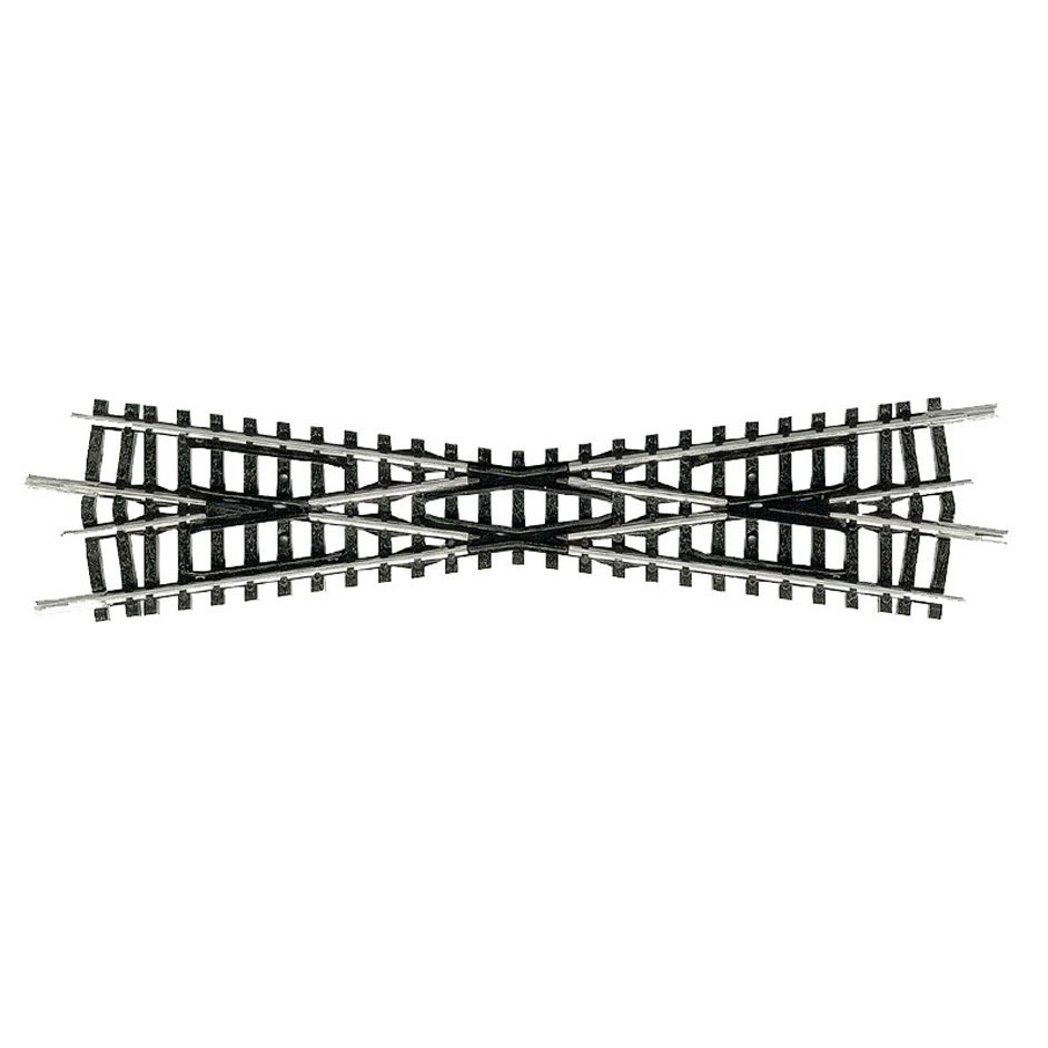 Minitrix Crossing - 15° Length 129.8 mm / 5-1/8"